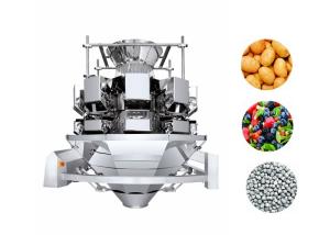 Quality 3000g Salad Multihead Weigher Machine With 5L Hoppers wholesale