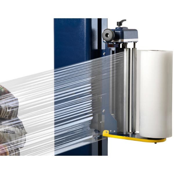 0.7ton Airport Luggage Pallet Stretch Wrapping Equipment