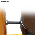 DT300F Electric Hydraulic Forklift Drum Dumper With V Shaped Base Capacity 300kg