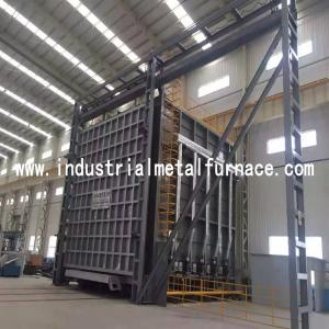 Quality 1200 Degree Natural Gas Heat Treatment Car Bottom Furnace Bogie Type Heat Treatment wholesale