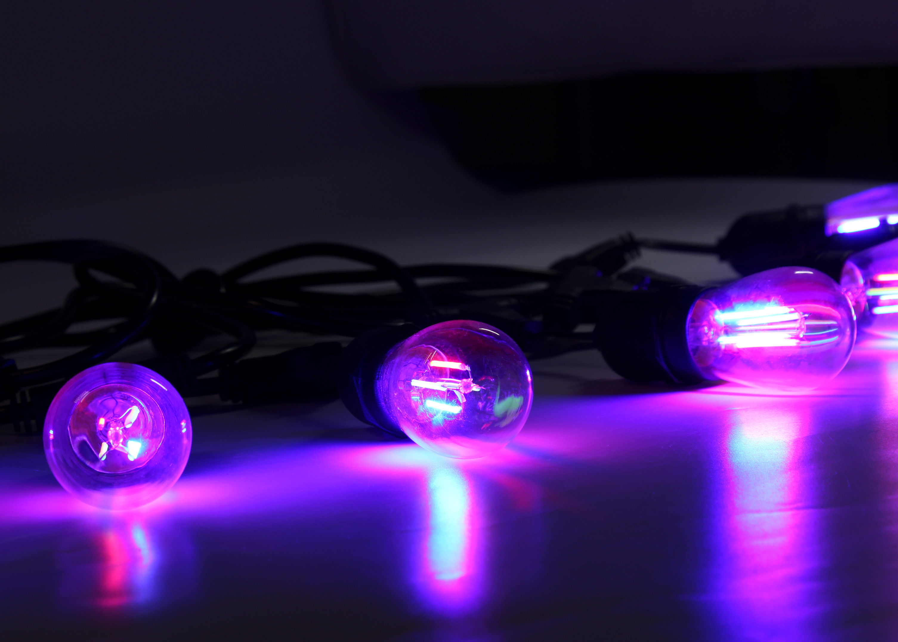 Party 6 Modes RGB Filaments S14 Commercial Grade LED String Lights