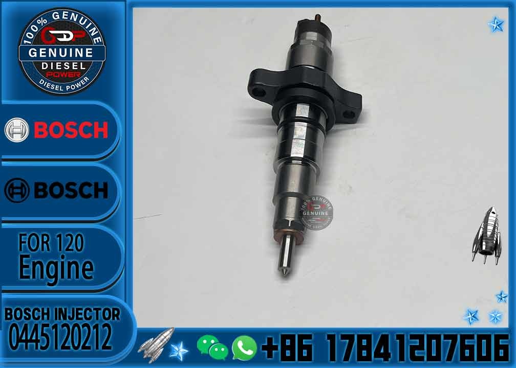Fuel Injection Factory Price Common Rail Fuel Injector 0445120007 0445120212