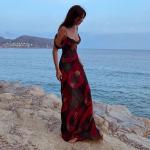 Sling High Waist Women's Beachwear Dresses