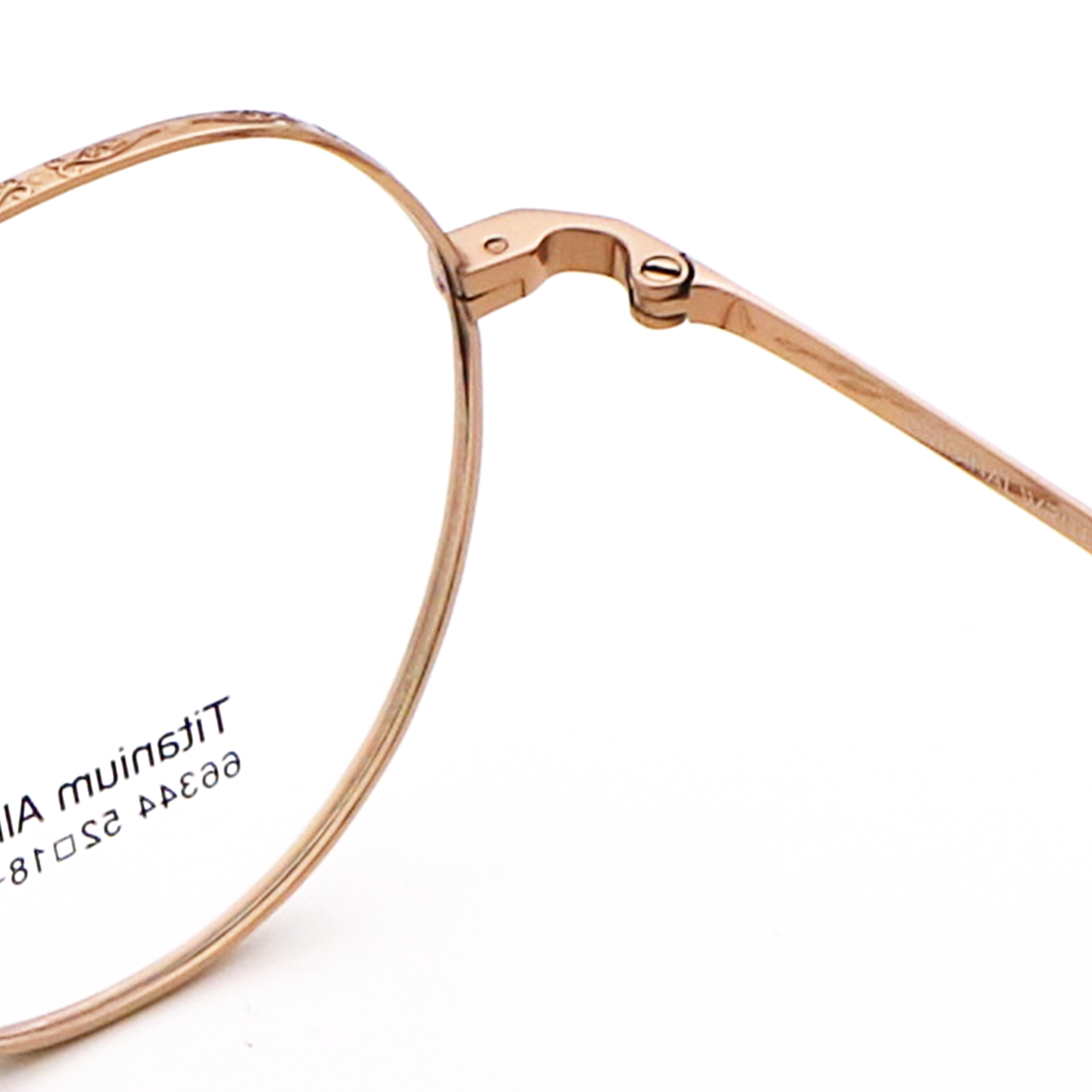 Manufacturer Designer B Titanium Optical Glasses Hot Sale 66344