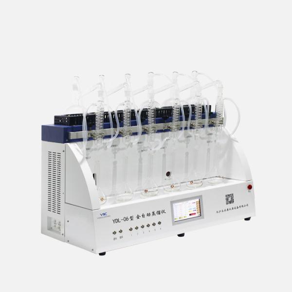 ISO 2-10ml/Min Automatic Distillation Unit , Water Chiller Distillation