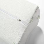 Bamboo Fabric Fiber Pillow Memory Foam Neck Contour Orthopedic Cervical Sleep
