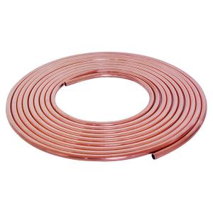 Quality C1100 C12200 1/4'' 3/8'' 1/2'' 3/4'' 15meters/Coil Copper Pancake Coil Copper Pipes For Air Conditioner wholesale