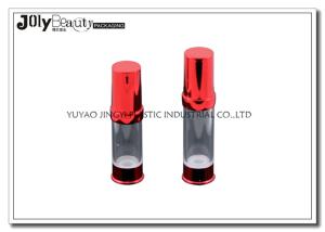 Quality Spray Red Clear Airless Pump Bottles Buckle Airless Cosmetic Bottles wholesale