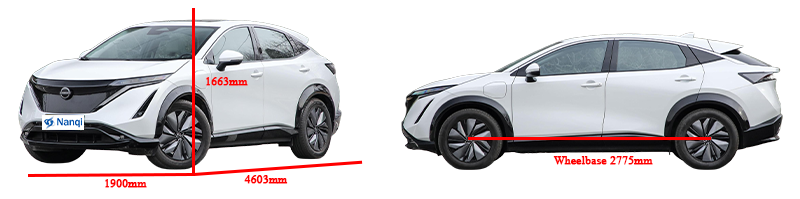 Dongfeng Nissan ARIYA 5 Seater Electric SUV Long Range 2023 Left Hand Drive