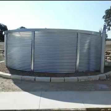 20m3 -1000m3 Galvanized Corrugated Water Storage Tanks Grp Sectional Water