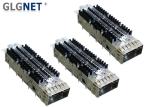 QSFP Optical Transceiver QSFP28 Cage Single Port Copper Alloy Material