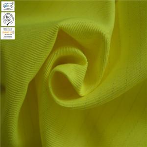 Quality CVC FR Anti Static EN20471 Hi Vis Reflective Fabric wholesale