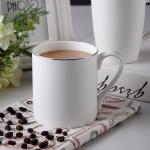 Hotel Office 10oz Straight Eco Thin Fine Porcelain Coffee Mugs