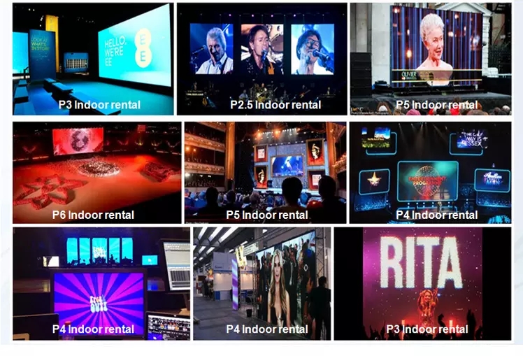 P3 die casting aluminum 576X576mm cabinet SMD 1/32 scan full color video led display screen led video wall