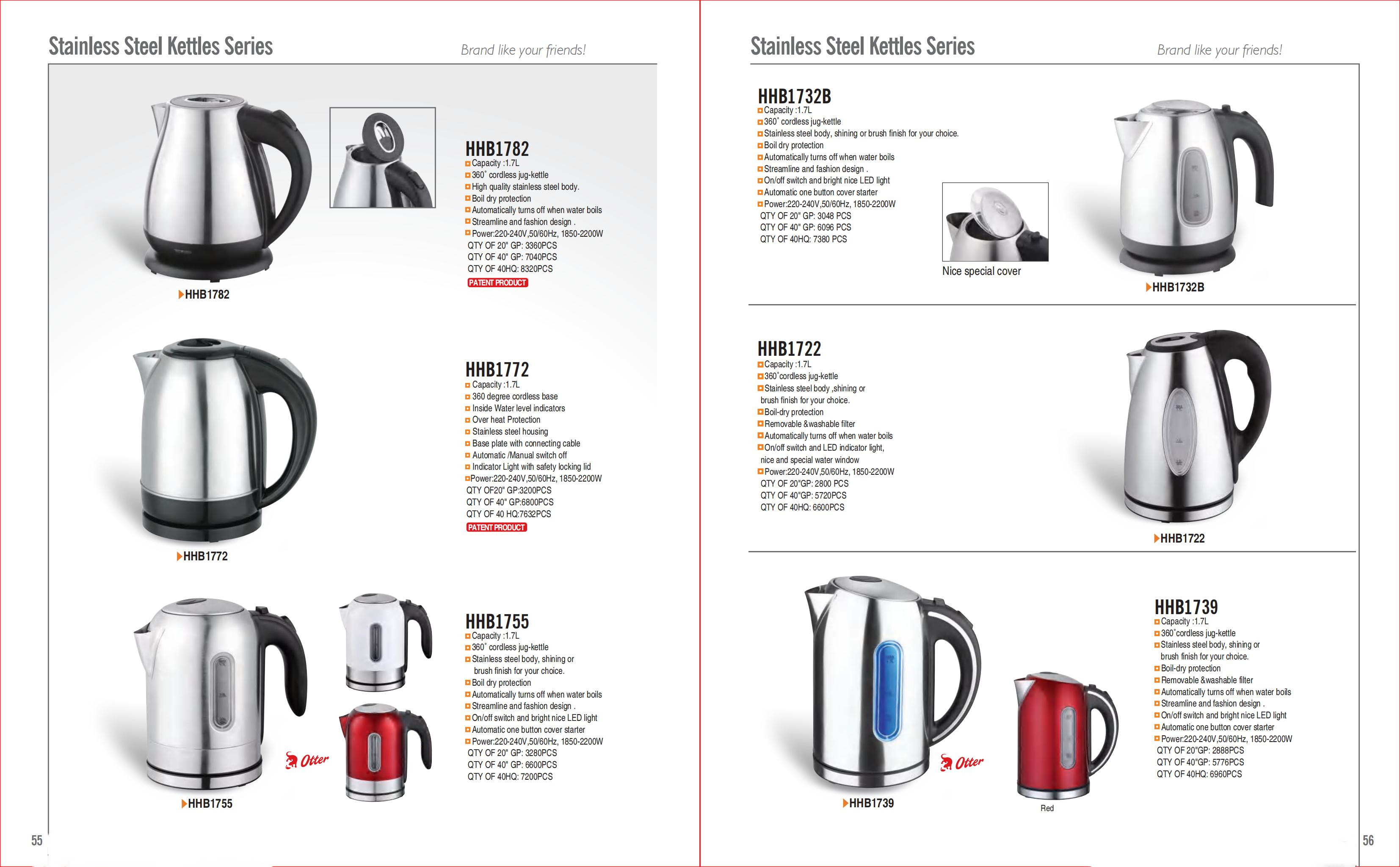 Household Stainless Steel Electric Kettle with App-Controlled Temperature Control