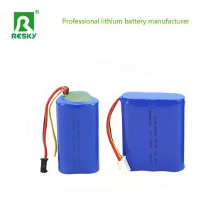 Quality GPS Li-ion Battery Pack 3.7V 4.2V 6600mAh Rechargeable Lithium Ion Batteries wholesale
