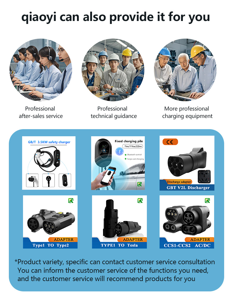 Type2 Cars 220V Car Adapter Charger Condition J1772 to Type2 Portable EV Charging Connector with 32A Output Current