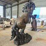 Life Size Metal Horse Statue Bronze Sculpture Life Size Garden Animal For Sale