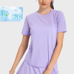 Quality Water-cooled Cooling Horse Riding Tops Quickly Dry Women Equestrian T shirts wholesale