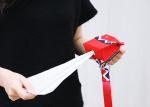 Pink Red Hands Free Full Dog Poop Bag Holder Outdoor Dog Waste Bag Dispenser