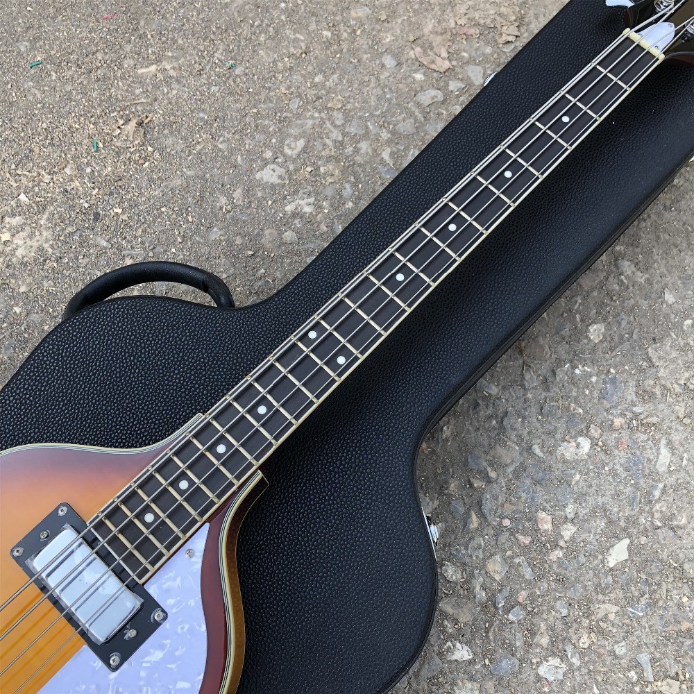 Vintage CT Violin BB-2 Icon Series Hofnes 4 Strings Bass Guitar in Sunburst