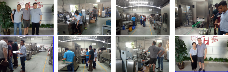 Guanhong Line Liquid Shampoo Filling and Sealing Machine with Labeling Accuracy ±1mm