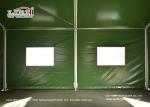 Self Cleaning Custom Canvas Waterproof Military Tents With Sidewalls