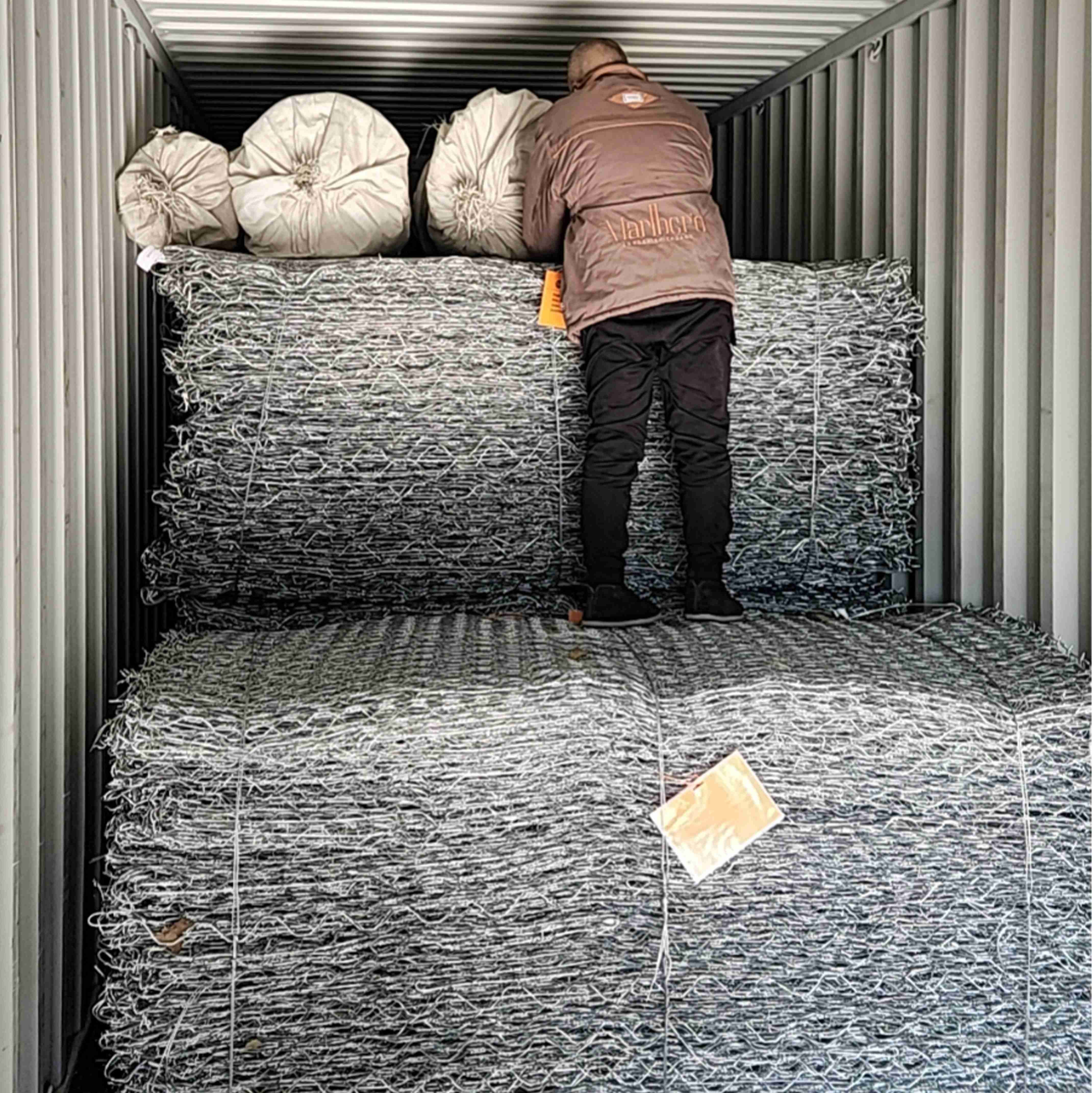 PVC Coated Wire Mesh Gabion Box Basket Stone Retaining Walls Gabion Box