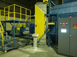 China Customized Rotational Molding Machine Air Cooling Polished Surface on sale