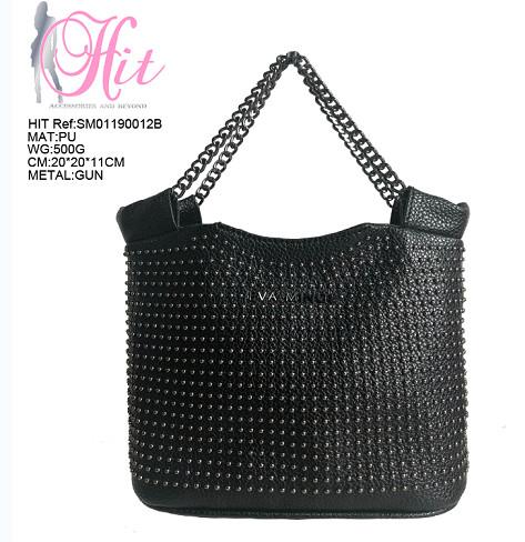 PU leather Women handbags shoulder crossbody ladies luxury bags with Metal chain