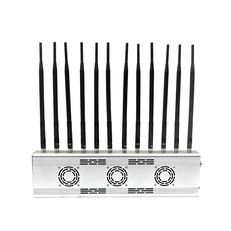 High Power 60w Radius Radio Signal Jammers Wifi Mobile Phone Signal Blockers