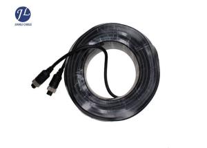 Quality 10 Meters Vehicle Monitor System 4Pin Aviation Cable Female And Male Extension wholesale