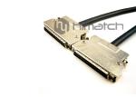 Tinned Copper 28AWG 100 Pin External SCSI Cable