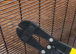 3 X 0.5 inch PVC Coated Welded Wire Mesh 10 Gauge 3510 Wire Security Fence