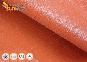Quality 1.7mm Heavy Fire Protection Silicone Coated Fiberglass Fabric Material Heat Insulation Covers wholesale