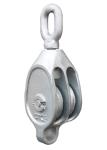 Chrome Painting Triple Sheave Pulley Block 4”x1 5”x1 , 2 Ton Snatch Block