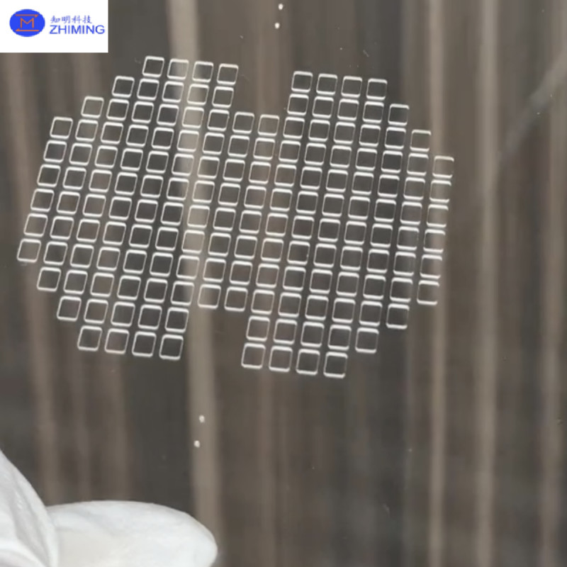TGV Glass Substrate Through-hole Coating Semiconductor Packaging JGS1 JGS2