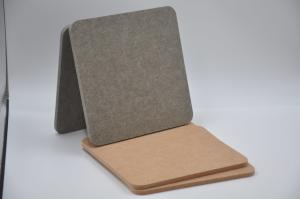 Quality Modern PET Acoustic Felt Wall Panels Sound Absorption For Interior Design wholesale