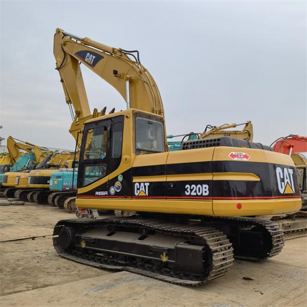 21 ton ready for work and experienced used Japan Caterpillar 320 B in a good