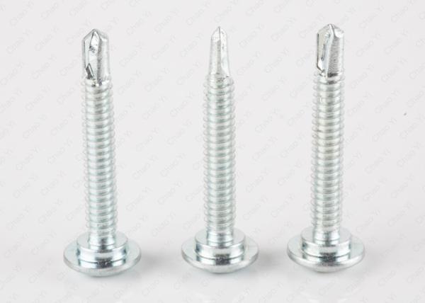 White / Black Oxide Self Drilling Screws For Steel Beam , Self Drilling Concrete