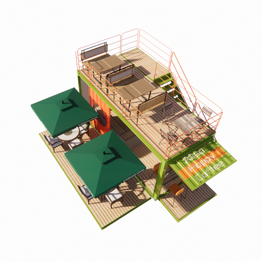 2023 Top Selling Outdoor Modular Prefab Houses Container Steel Frame Galvanized with Galvanized Steel Bending Container