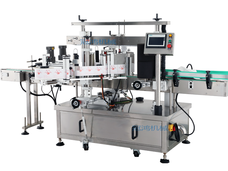 Fully Automatic Self-Adhesive Labeling Machine for Irregular Bottles in Daily Chemicals