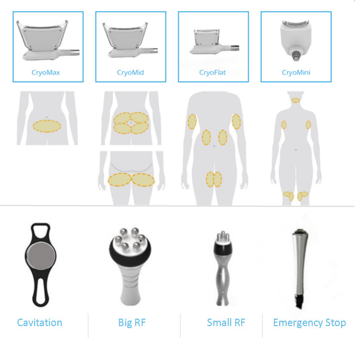 58% person buy this!!! cryolipolysismachine/Cryolipolysis slimming machine with optional lipo laser pads for sale
