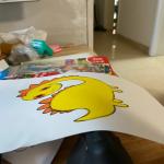 Sublimation Transfer Paper For Hand Drawn DIY Clothes DTF Heat Transfer And