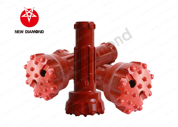 Convex Face Shape DTH Ore Mining Drill Bits ND55 Customized Air Hole Eco Friendly
