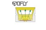 Flexible LED Neon Flex Rope Light Rubber Silicone Tube 12*12mm Customized