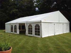 Quality 10x30 Outdoor Party Tent White Festival Canopy Clearspan Structure Fast Mount wholesale