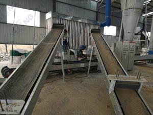 Quality 2.2KW 40.3m3/H Industrial Belt Conveyors 650mm Belt Conveying Equipment wholesale