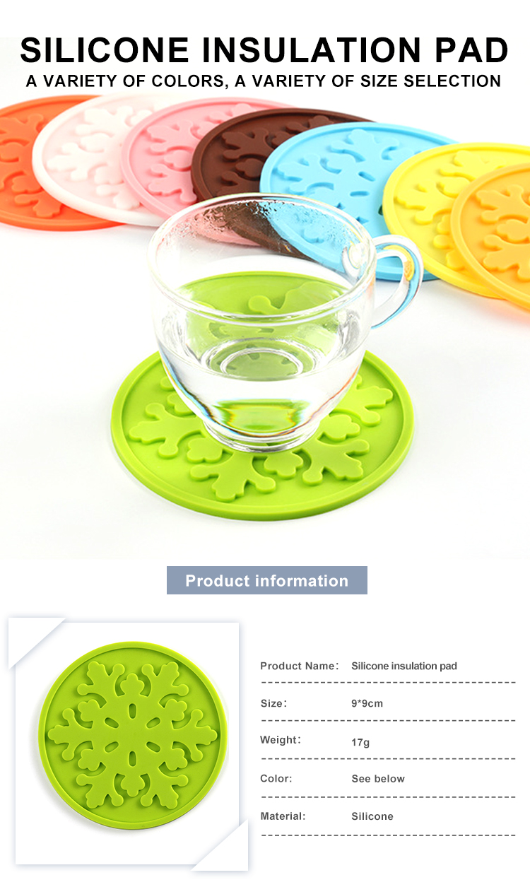 Heat Insulation Diameter 9cm Silicone Cup Holder
