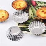 Tinplate Nonstick Egg Tart Cupcake Mold Reusable Kitchen Baking Tools